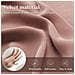 Poltrona - Comfort naturale per tutti i giorni, con schienale avvolgente e sottili gambe in metallo, Rosa - Foto miniatura 2