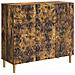 Credenza Rovere Fumo 89 x 34,5 x 80 cm Legno ingegnerizzato - Foto miniatura 1