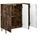 Credenza Rovere Fumo 89 x 34,5 x 80 cm Legno ingegnerizzato - Foto miniatura 2