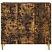 Credenza Rovere Fumo 89 x 34,5 x 80 cm Legno ingegnerizzato - Foto miniatura 3