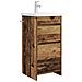 Mobile da bagno con lavabo Legno antico 42 x 40 x 84,5 cm - Foto miniatura 1
