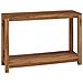 Tavolo consolle Naturale 110 x 35 x 75 cm Legno di teak solido - Foto miniatura 1