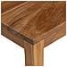 Tavolo consolle Naturale 110 x 35 x 75 cm Legno di teak solido - Foto miniatura 5