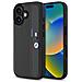 Bmw M Perforata Tricolore Linea Per Custodia Iphone 16“ - Grigio Scuro - Foto miniatura 2
