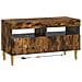 Mobile TV LED Rovere Fumo Legno ingegnerizzato - Foto miniatura 1