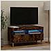 Mobile TV LED Rovere Fumo Legno ingegnerizzato - Foto miniatura 2