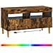Mobile TV LED Rovere Fumo Legno ingegnerizzato - Foto miniatura 3