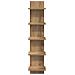 Scaffale da parete 2 pz Rovere Artigianale 22 x 15 x 100 cm - Foto miniatura 4