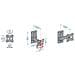 ER100 Supporto a parete per TV LED / LCD / PLASMA 14-25" Portata Max 20 kg - Foto miniatura 5