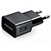 Carica rete samsung 2.0 amp + cavo microusb black - Foto miniatura 1