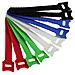 fascette velcro per chiusure a strappo 12x125mm, vari colori, 10pz - Foto miniatura 1