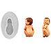 Stampo Silicone Sleeping Baby - Foto miniatura 3