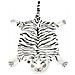 Tappeto di Peluche a Forma di Tigre 144 cm Bianco - Foto miniatura 3