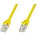 ICOC U6-6U-010-YET - Cavo di Rete Patch in Rame Cat. 6 Giallo UTP 1m - Foto miniatura 1