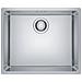 Lavello da Incasso Rettangolare 1 Vascha Dimensioni 50 x 40 cm Colore Inox Serie Maris  - Foto miniatura 1