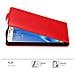 Custodia Compatibile Con Samsung Galaxy J7 2016 In Rosso Mela - Coperchio Protettivo In Design Flip Con Chiusura Magnetica - Foto miniatura 5