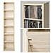 Scaffale Per Cd Con 6 Scomparti Per 102 Cd 90 X 21 X 20 Cm - Faggio - Foto miniatura 2