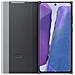 EF-ZN980 Smart Clear View Flip Cover per Galaxy Note20 Colore Nero - Foto miniatura 3