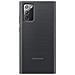EF-ZN980 Smart Clear View Flip Cover per Galaxy Note20 Colore Nero - Foto miniatura 4