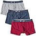 Pantaloncini Da Uomo, Confezione Da 3, Pantaloncini Da Boxe, Pantaloni, Vero Denim, S-xl: Colour: Blue / grey Mottled / red | Size: Small - Foto miniatura 1