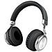 Cuffia Stereo Bluetooth V. 5 Nero Silver - Foto miniatura 1
