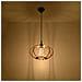 Lampada A Sospensione In Filo Di Legno Naturale E27 - Foto miniatura 10