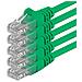 1.0m 2x RJ-45 Cat6 UTP M / M, 1m, Cat6, U / UTP (UTP)  - Foto miniatura 1