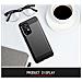 Custodia Compatibile Con Samsung Galaxy A72 5g / 4g In Brushed Nero - Coperchio Protettivo In Silicone Tpu Flessibile In Look Acciaio Inossidabile-fibra Di Carbonio - Foto miniatura 6