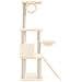 Albero Per Gatti Con Tiragraffi In Sisal Crema 131 Cm - Foto miniatura 3