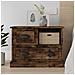 Comodino Rovere Fumo 60x39x45 Cm - Foto miniatura 1