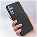 Cover Per Samsung Galaxy A34 5g Silicone Gel Flessibile Sottile Leggera Nera - Foto miniatura 4