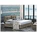 Letto Singolo Adelaide, Letto Contenitore Con Rivestimento In Tessuto, 100% Made In Italy, Apertura Frontale, Adatto Per Materasso Cm 80x190, Tortora - Foto miniatura 1