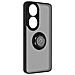 Cover Per Honor 90 Anello Metallico Supporto Bordo Nero - Foto miniatura 3