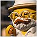 Numskull - Anatra Da Bagno - Jurassic Park - Dr. John Hammond - 9cm - Foto miniatura 7