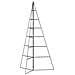 Albero Di Natale Decorativo In Metallo Nero 140 Cm - Foto miniatura 3