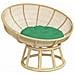 Cuscino Rotondo Verde 60x11 Cm In Tessuto Oxford - Foto miniatura 3