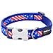 Collare Per Cani Us Flag 20-32 Cm Azzurro - Foto miniatura 1