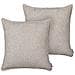 Set Di 2 Cuscini Senecia Bouclé 45 X 45 Cm Beige Tinta Unita - Foto miniatura 4