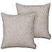 Set Di 2 Cuscini Senecia Bouclé 45 X 45 Cm Beige Tinta Unita - Foto miniatura 9