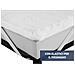 Topper Memory Materasso Sfoderabile Con Elastici Agli Angoli 7 Zone Altezza 4cm Singolo Altezza 4cm - Foto miniatura 3
