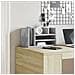 Organizer Scrivania Grigio Cemento 44,5x24x25 Legno Multistrato - Foto miniatura 2