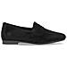 Black Casual Closed Loafers Mocassino Pelle Scamosciata /nabuk Scarpe Donna Nero Eu 38, D0k02-00 - Foto miniatura 2