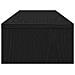 Supporto per Monitor Rovere Nero 100x24x13 cm Legno Multistrato - Foto miniatura 4