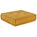 Pouf Modulare Giallo 70x70x54 in Tessuto - Foto miniatura 4