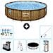 Piscina Fuori Terra - In Giro - 549x122 Cm - Bruin - Include Accessori Coordinati Cb32 - Foto miniatura 1