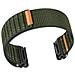 Cinturino Per Orologio In Nylon Da 26 Mm Per Garmin Fenix 8/5/6/7x Pro /epix 935/965 Green - Foto miniatura 3