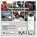 Portachiavi Tracker Mitag In Similpelle Apple Find My Ip67, Bianco - Foto miniatura 2