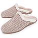 Pantofola Northome Louslip Beige Beige Tessuto - Foto miniatura 1