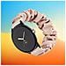 Cinturino Per Orologio Intelligente A Scrunchie Compatibile Con Google Pixel 2 - Tessuto Confortevole Ed Elegante Pink - Foto miniatura 3