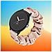 Cinturino Per Orologio Intelligente A Scrunchie Compatibile Con Google Pixel 2 - Tessuto Confortevole Ed Elegante Pink - Foto miniatura 4